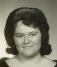 Juanita Burril in 1964